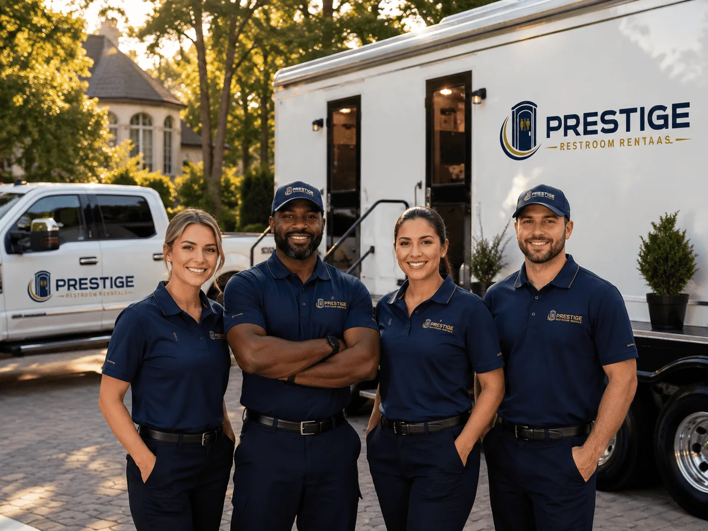 Trusted Luxury Portable Restrooms company in Ramsay, MI